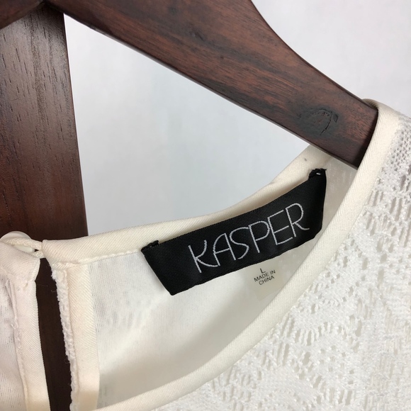 Kasper Career Sleeveless Top Size L - Picture 5 of 5